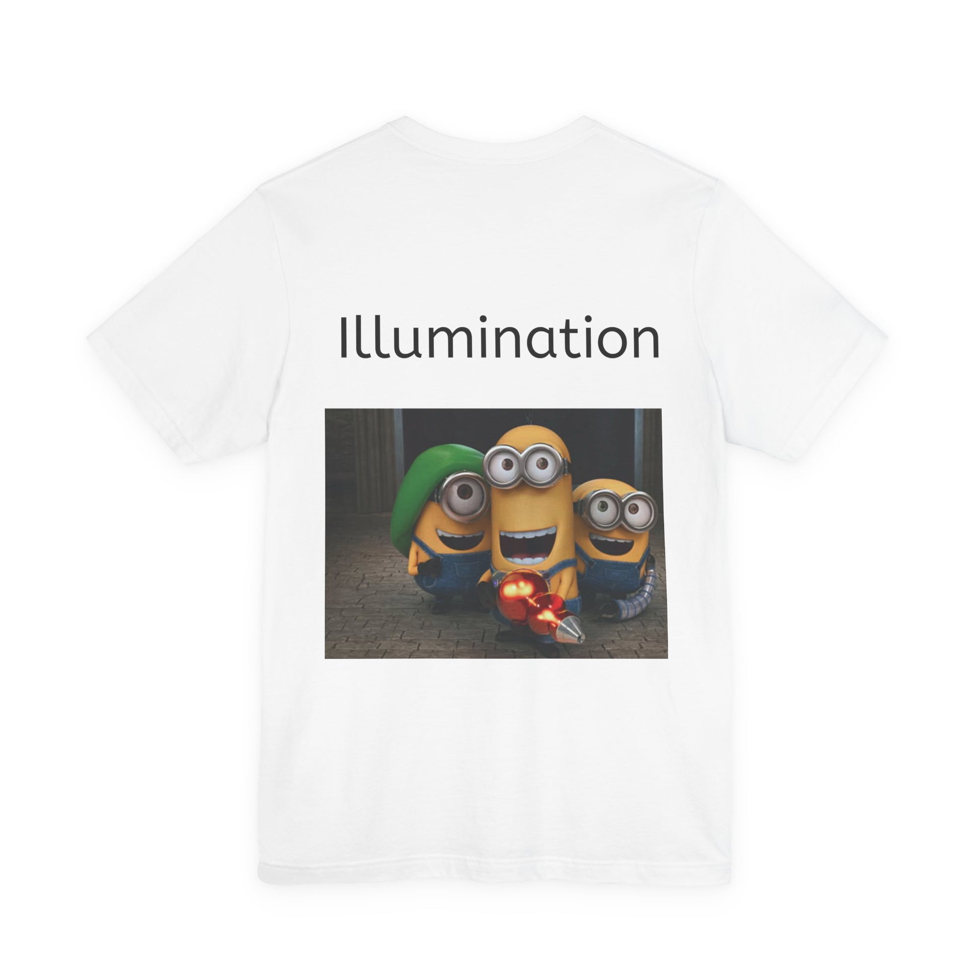 Minions Theme Unisex Tee, Whimsical Short Sleeve T-Shirt for Kids & Adults, Fun Gift Idea for Birthdays, Celebrations, Movie Nights